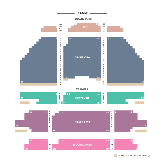 Seating Charts - Richmond Symphony